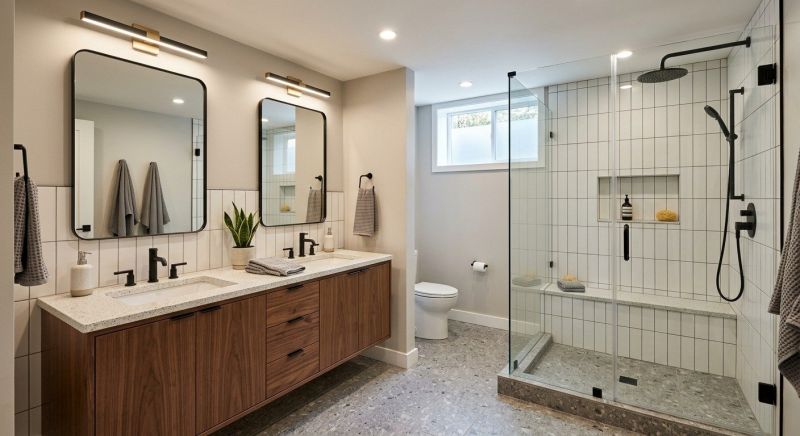Basement Bathroom Remodeling in Bryn Mawr, PA