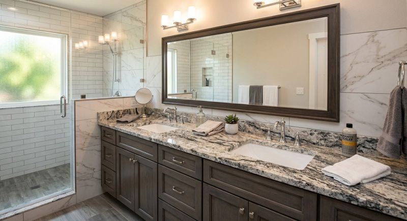 Granite Shower Installation in Bryn Mawr, PA