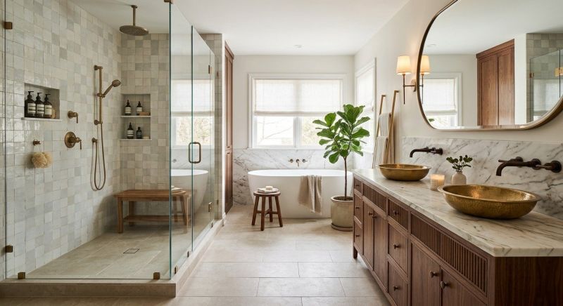 Luxury Bathroom Installation in Bryn Mawr, PA